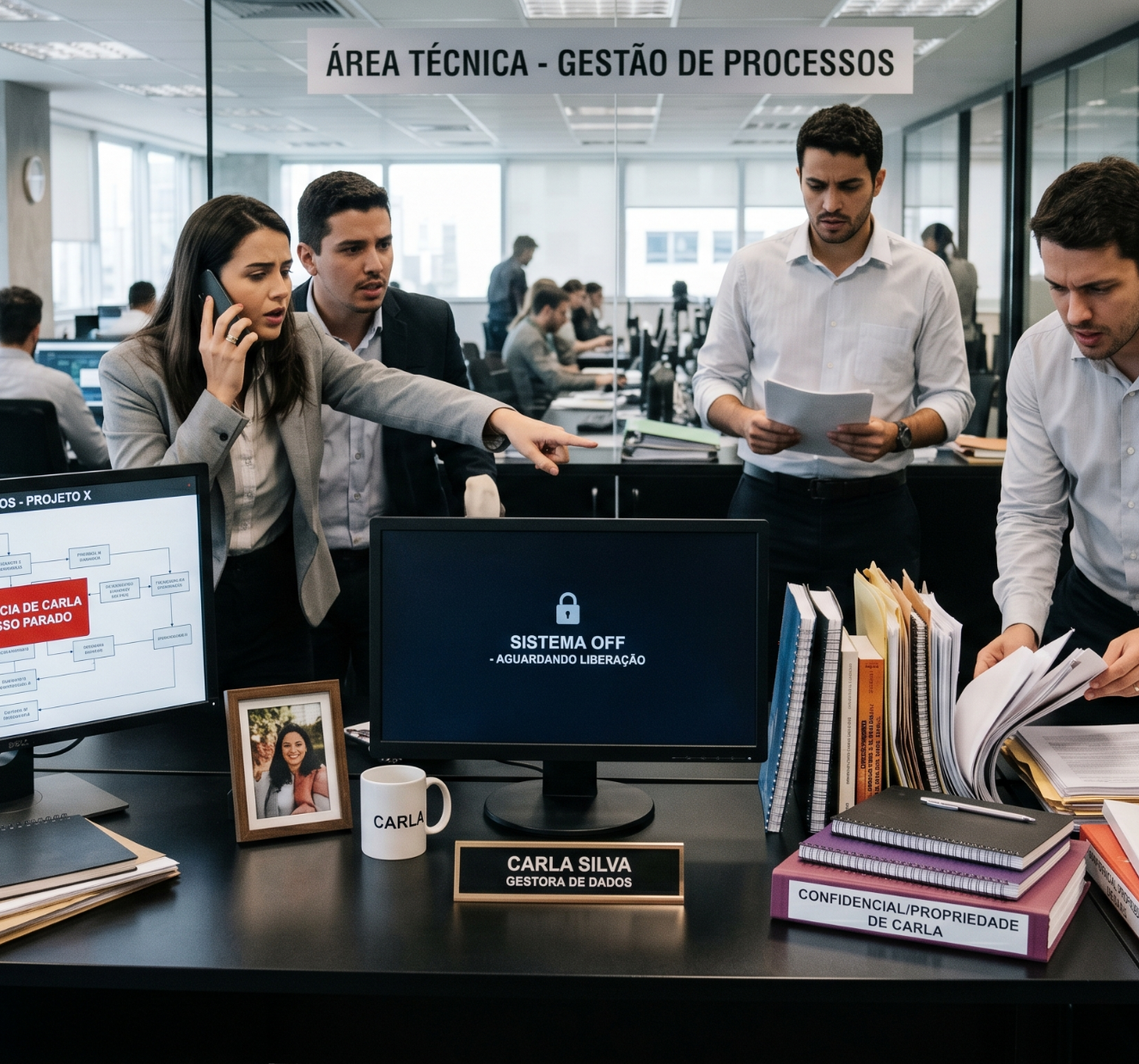 Dependência de pessoas-chave